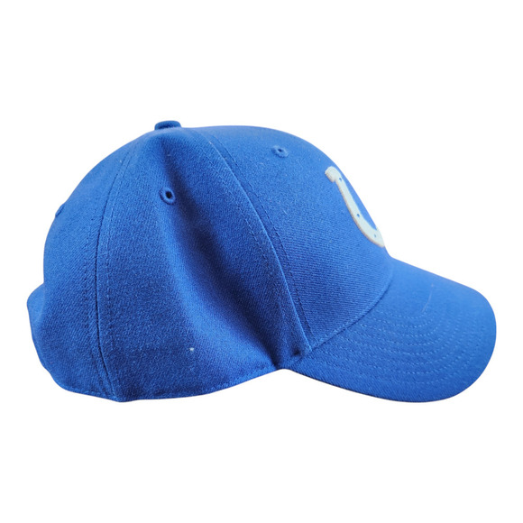 Colts NFL football OSFA hat adjustable 47brand blue white horseshoe - Picture 3 of 10